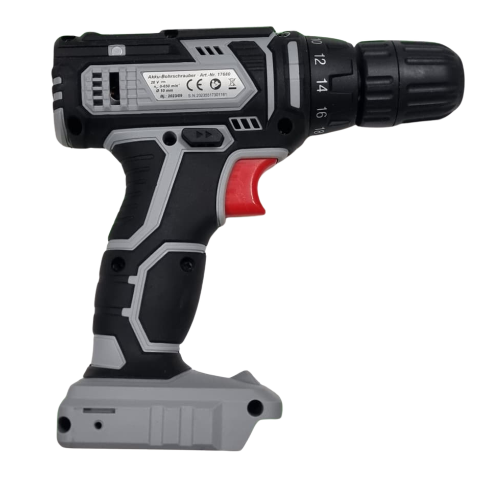 Brüder Mannesmann 17680 Cordless Drill Driver 20V