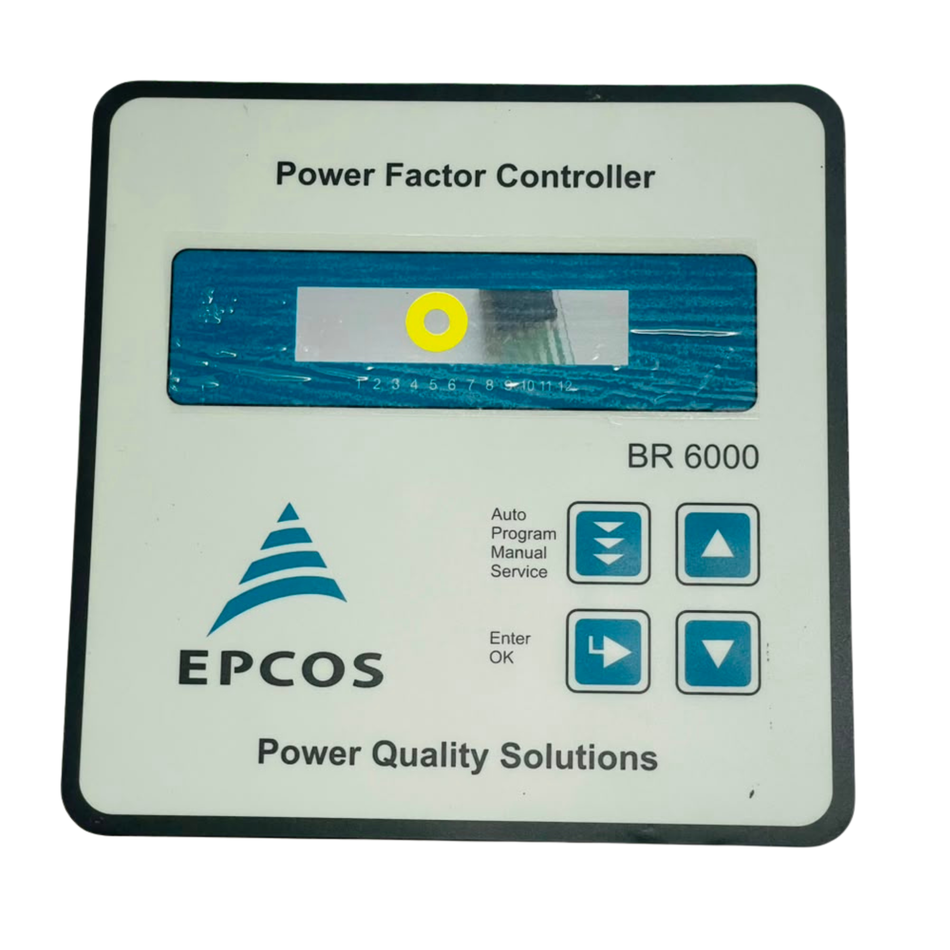 EPCOS BR 6000 Power Factor Controller Front Panel