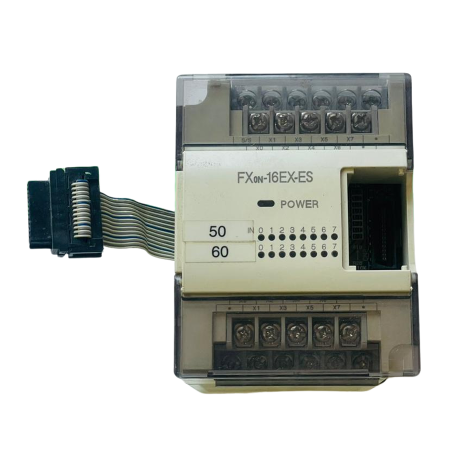 Mitsubishi FX0N-16EX-ES/UL PLC Input Extension Block 24VDC