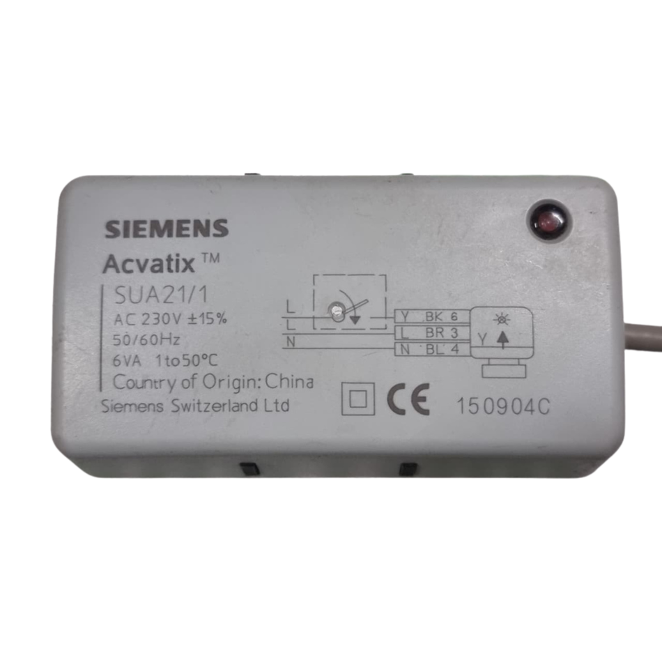 Siemens Acvatix SUA21/1 On/Off Valve Actuator 230V AC