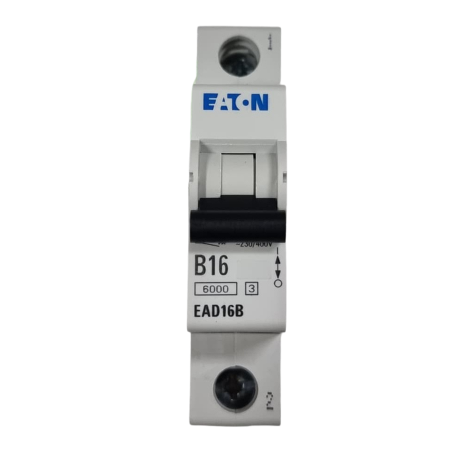 Eaton EAD16B Circuit Breaker 16A Single Pole 230/400V