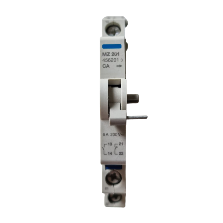 HAGER MZ201 Auxiliary Contact Module 456201 230V AC