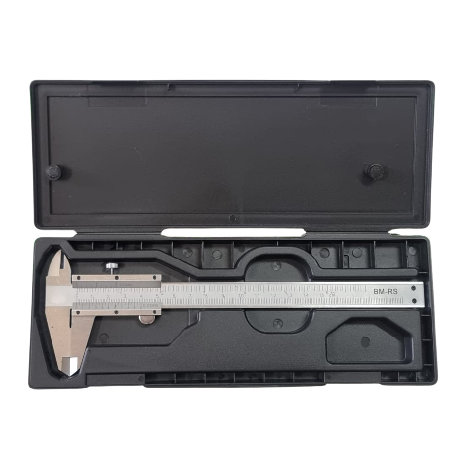 BM-RS Vernier Caliper 0–150mm 0.05mm Dual Scale Precision Measuring Tool