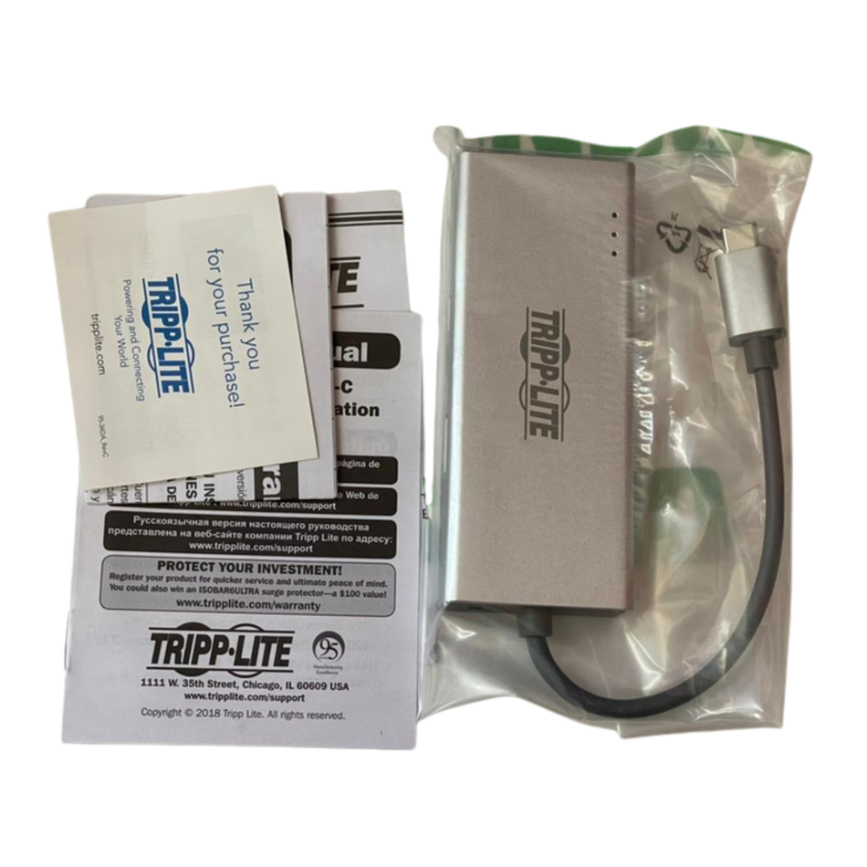 Tripp Lite U442-DOCK13-S USB-C Aluminum Docking Station