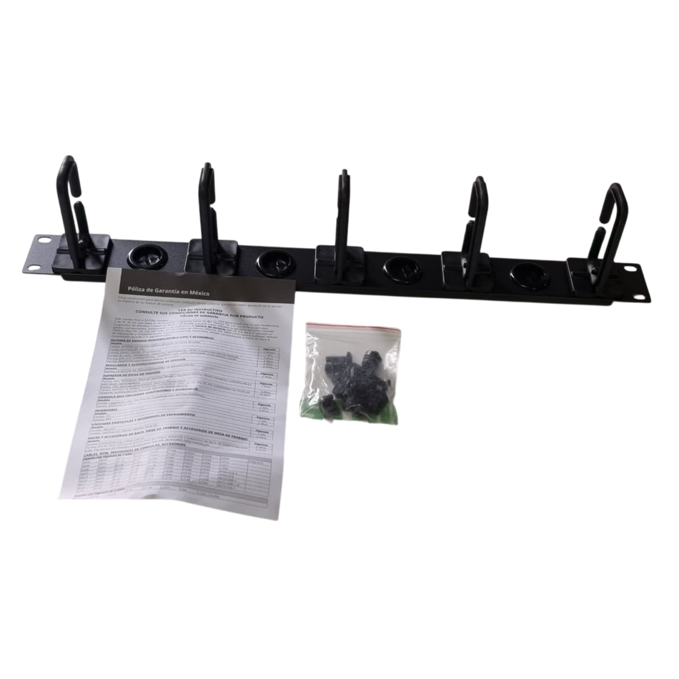Tripp Lite SRCABLERING1U 1U Rack Cable Management Ring Panel