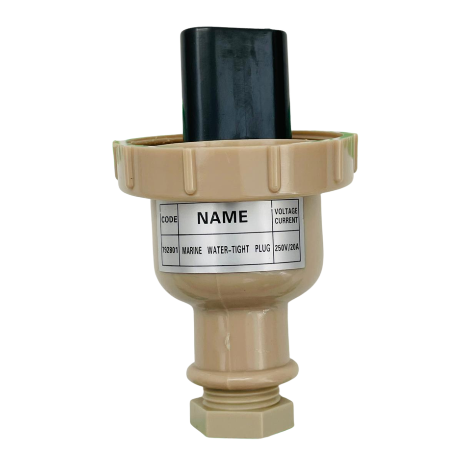 792801 Marine Water-Tight Plug 250V 20A