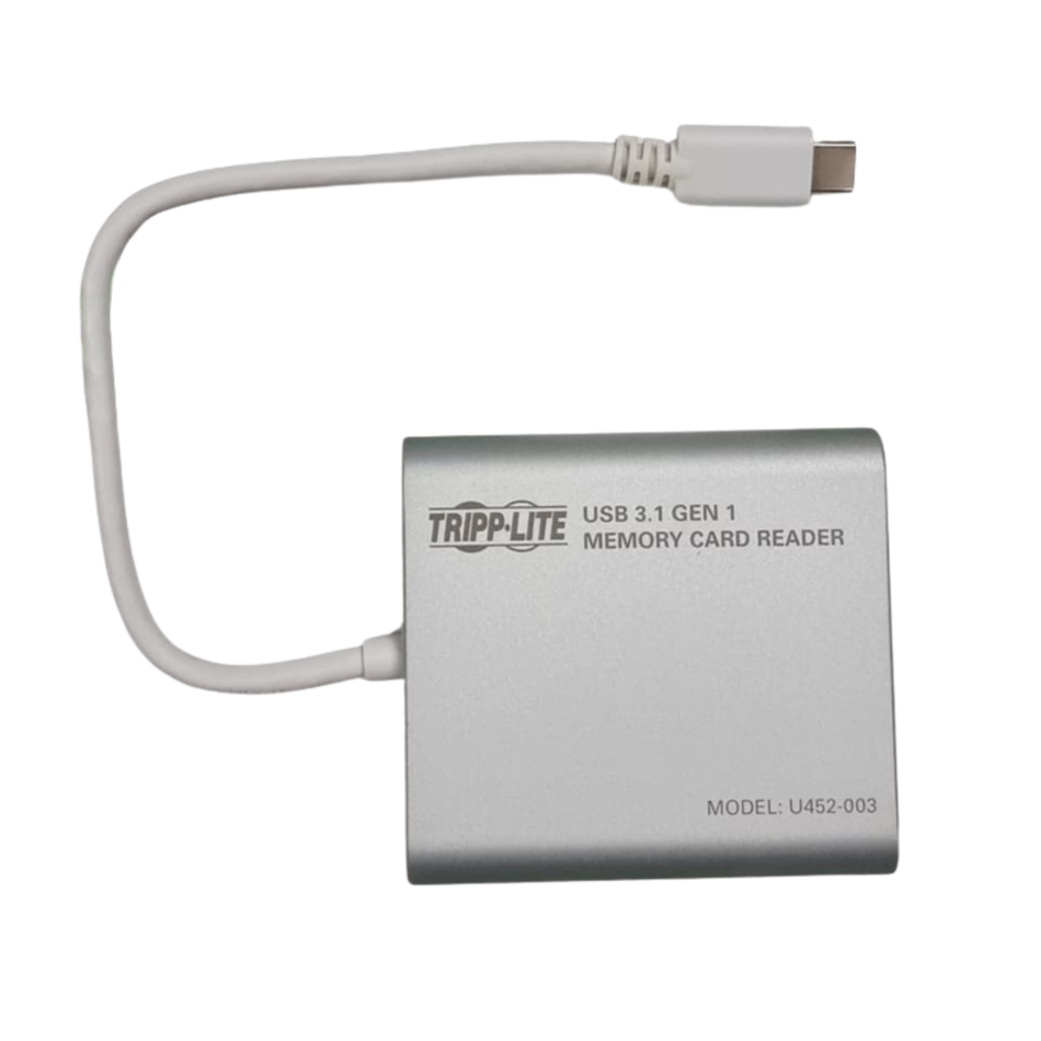 Tripp Lite U452-003 USB-C Memory Card Reader