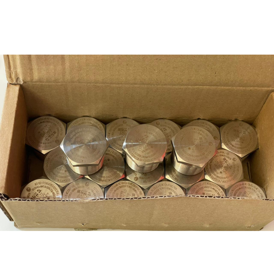EATON CYE4300Y 3/4" NPT Stainless Steel Head Plug