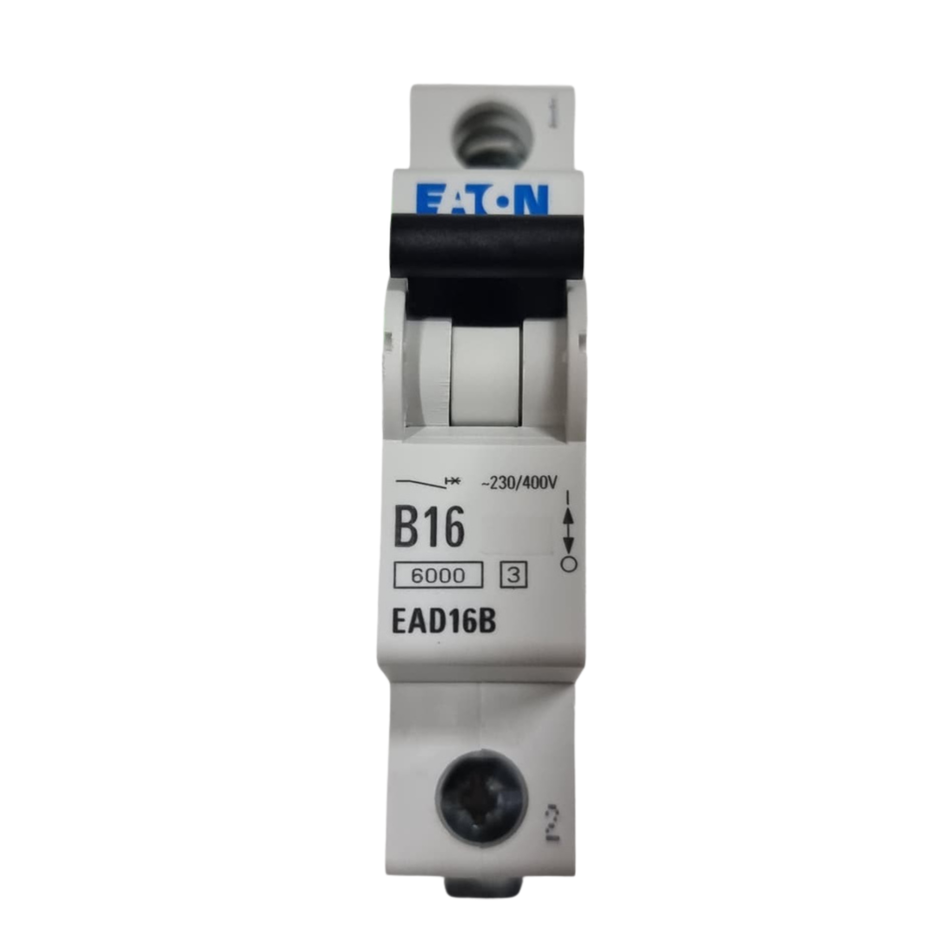 Eaton EAD16B Circuit Breaker 16A Single Pole 230/400V