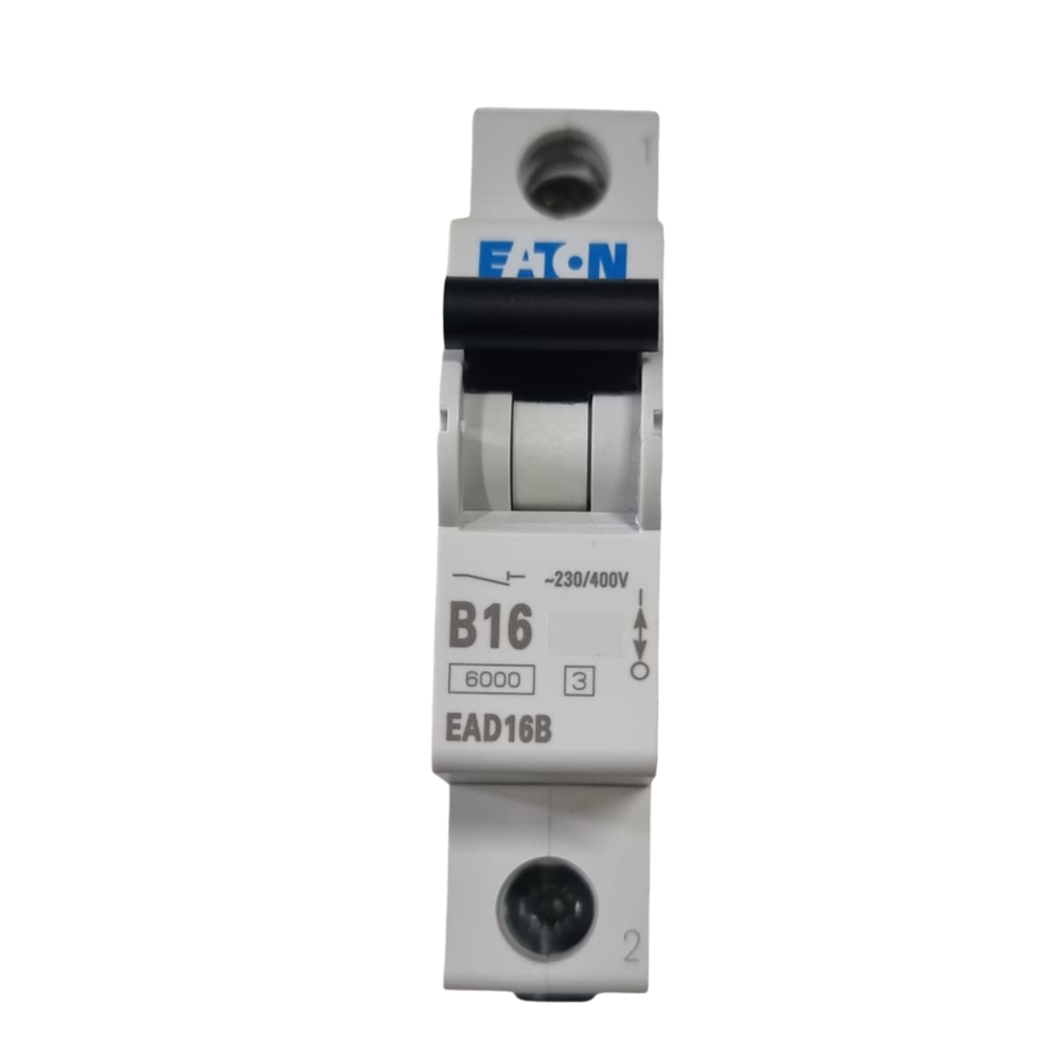 Eaton EAD16B Circuit Breaker 16A 230/400V 1-Pole (Used)