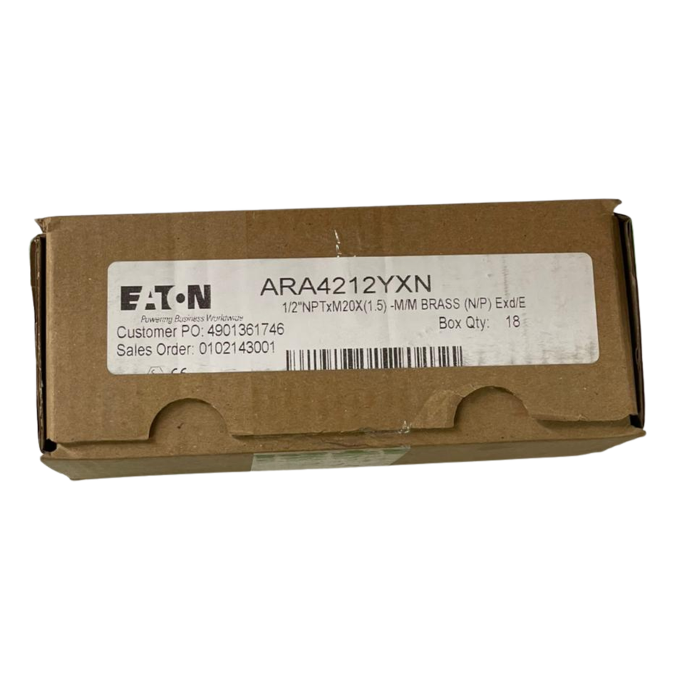 EATON ARA4212YXN Brass Thread Adapter 1/2"