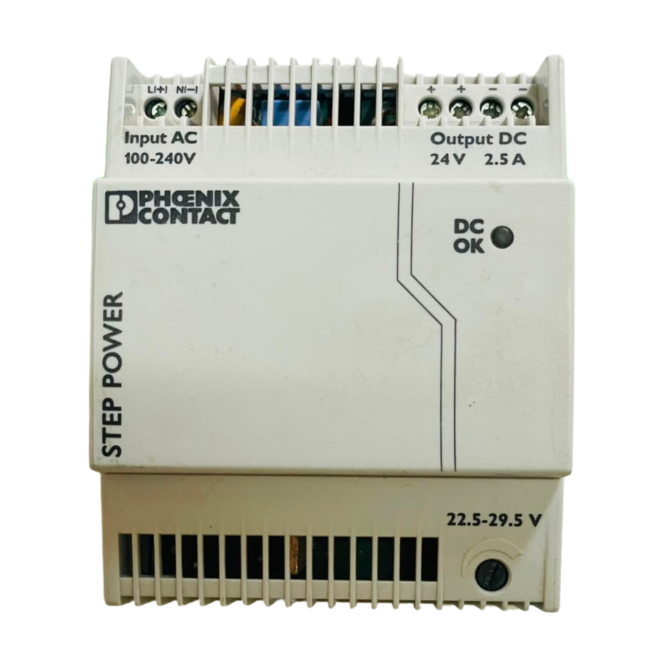 Phoenix Contact STEP-PS/1AC/24DC/2.5 Power Supply 2868651 100-240V 1.4-0.65A