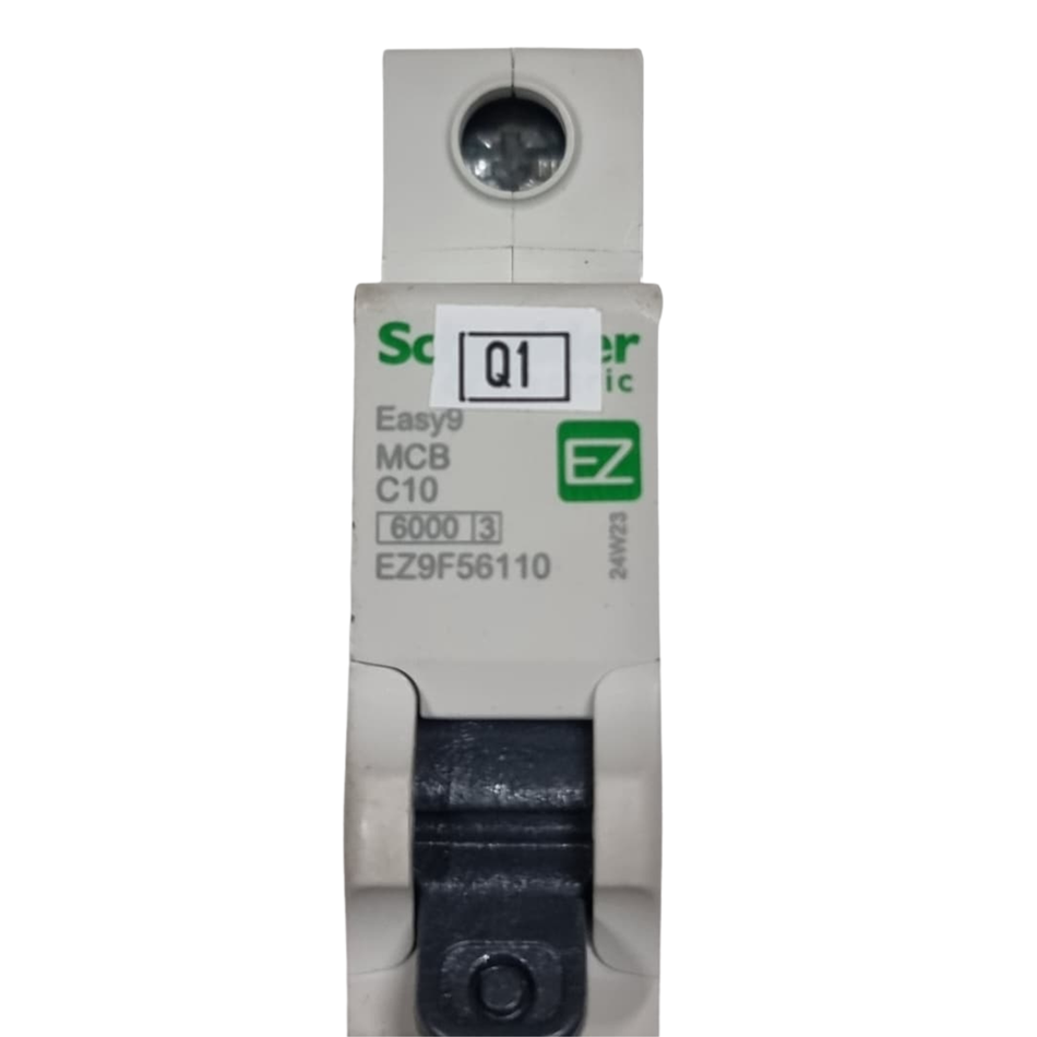 Schneider Electric EZ9F56110 Circuit Breaker 10A 1-Pole 127V