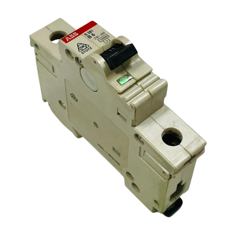 ABB S281 Miniature Circuit Breaker 6A Single Pole