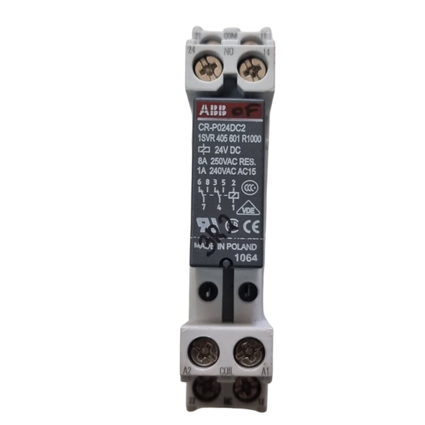 ABB CR-P024DC2 1SVR405601R1000 Relay Socket CR-PSS 1SVR405650R1000