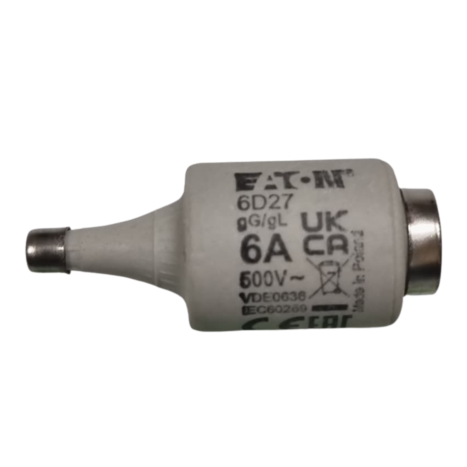 Eaton Bussmann 6D27 Fuse Link 6A 500V AC
