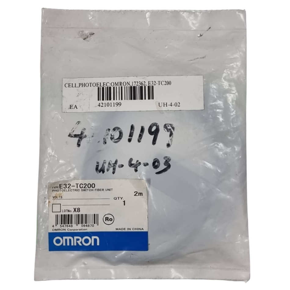 Omron E32-TC200 Photoelectric Switch Fiber Unit 2m