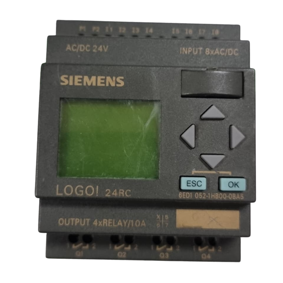 SIEMENS LOGO! 24RC Logic Module 6ED1052-1HB00-0BA5