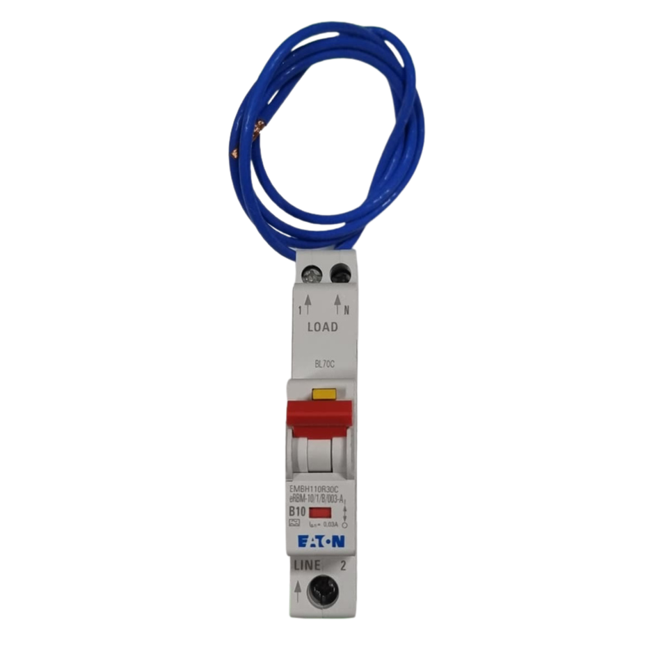 EATON eRBM-10/1/B/003-A-UK RCBO EMBH110R30C 10A