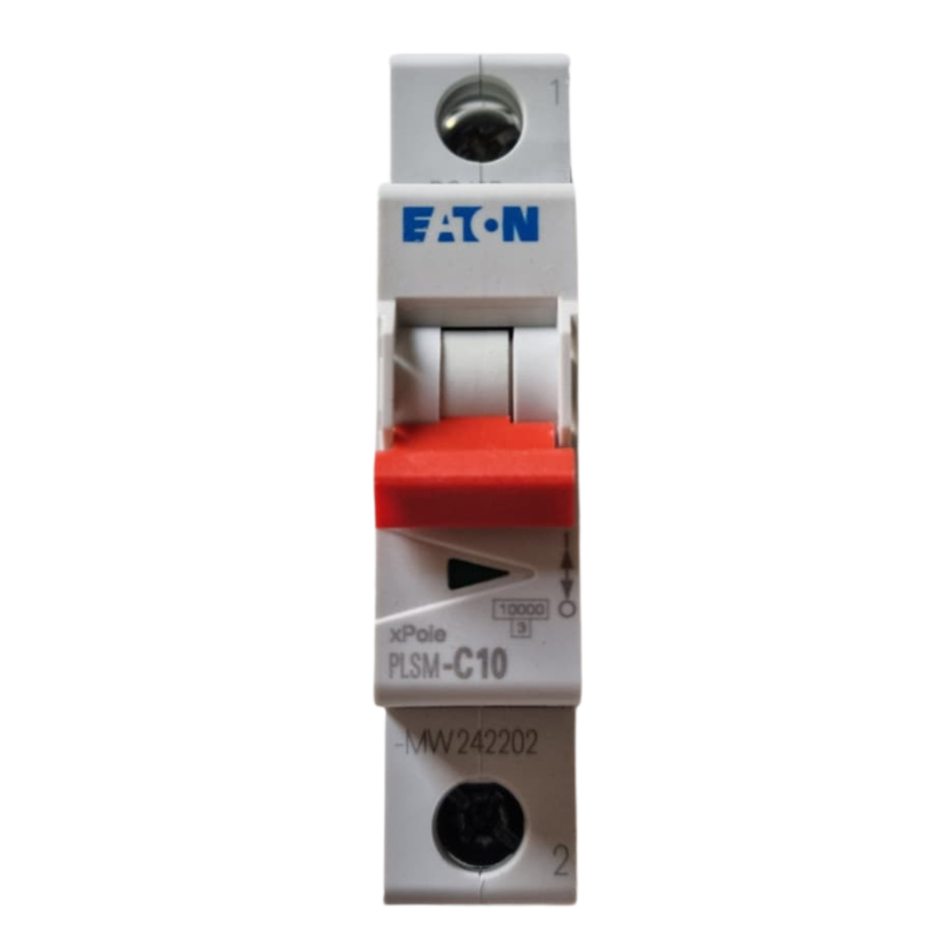 EATON PLSM-C10-MW Miniature Circuit Breaker 242202 10A 1P