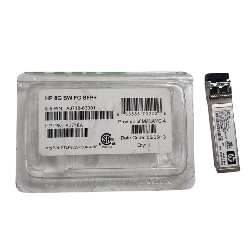 HP AJ718A SFP+ Transceiver FTLF8528P3BNV-HP