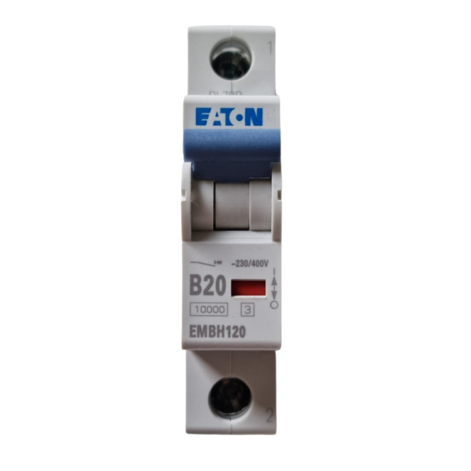 EATON EMBH120 Miniature Circuit Breaker 20A 1P