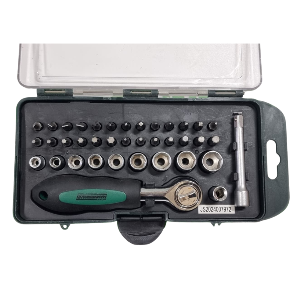 Brüder Mannesmann M29891 Ratchet Bit Set 38 PCS