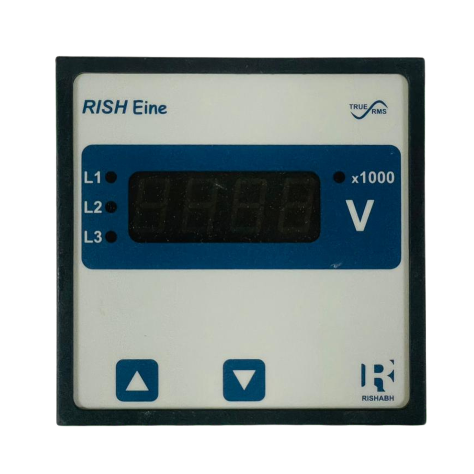 Rishabh RISH Eine 3 Phase True RMS Digital Voltmeter