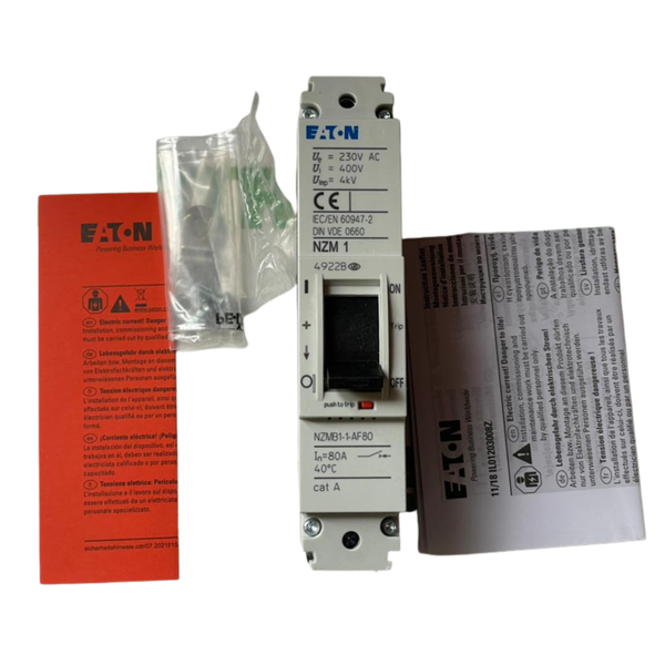EATON NZMB1-1-AF80 Circuit Breaker 80A 1 Pole