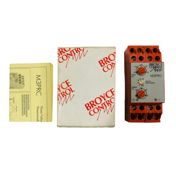 Broyce Control M3PRC Phase Monitoring Relay 415VAC 8A