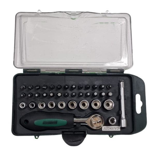 Brüder Mannesmann M29891 Ratchet Bit Set 38 PCS