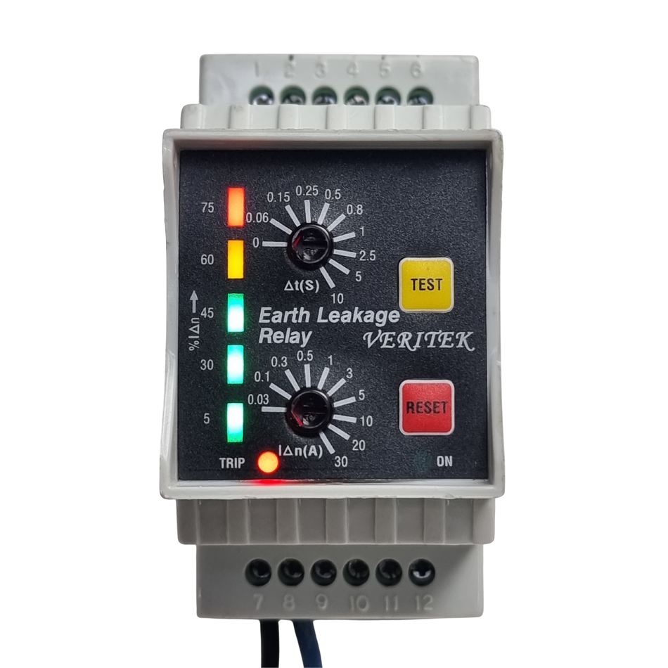 VERITEK VIPS 98P Earth Leakage Relay
