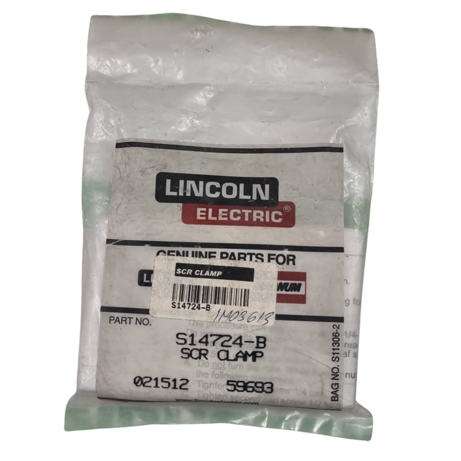 LINCOLN ELECTRIC S14724-B SCR Clamp