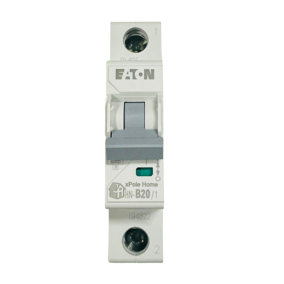 Eaton HN-B20/1 Miniature Circuit Breaker 1P 20A 230/400V