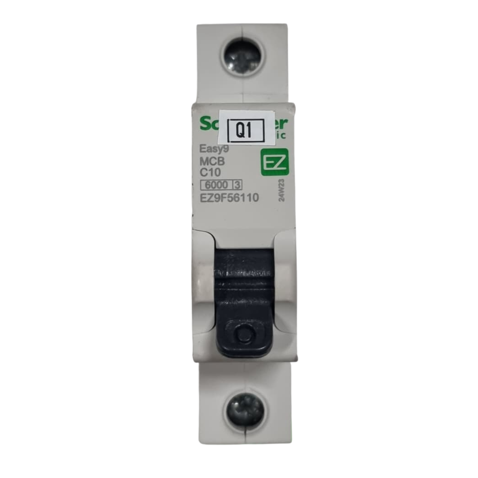 Schneider Electric EZ9F56110 Circuit Breaker 10A 1-Pole 127V