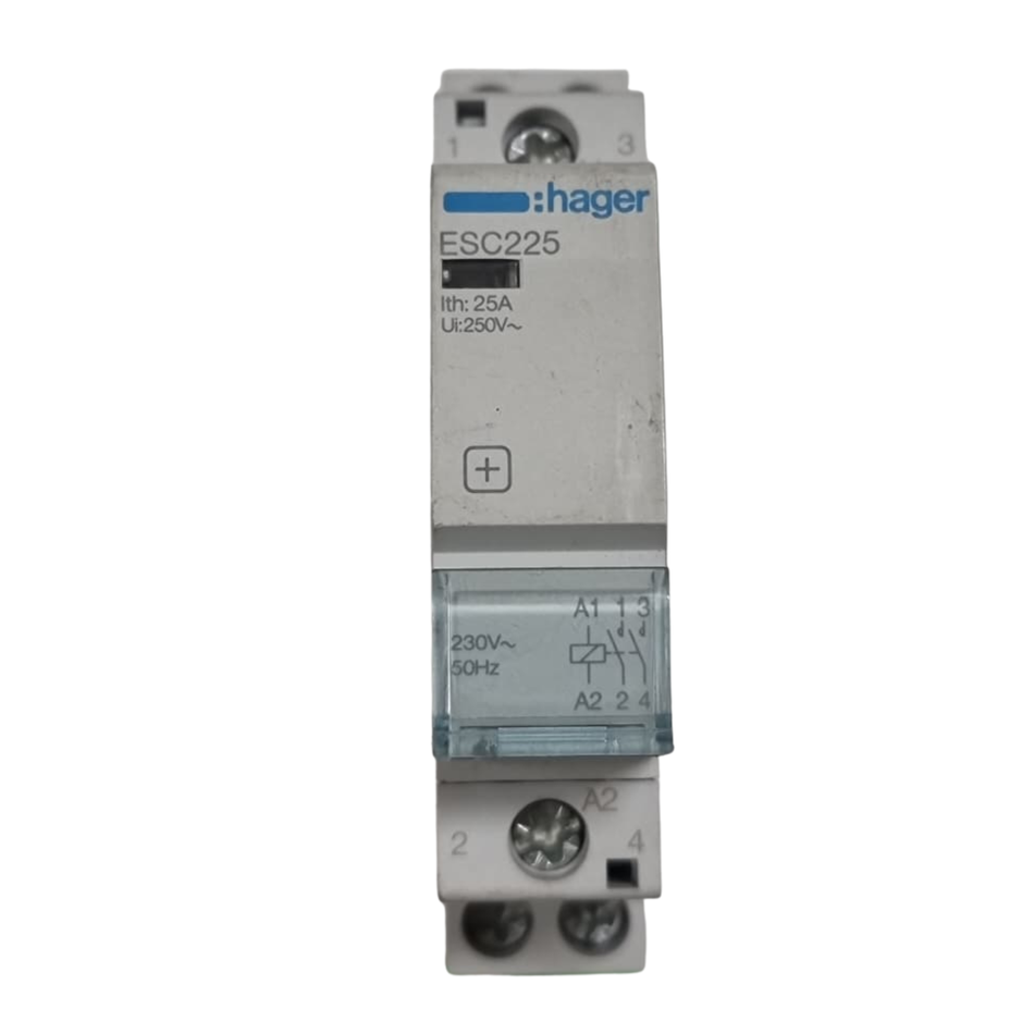 Hager ESC225 Modular Contactor 25A 230V AC
