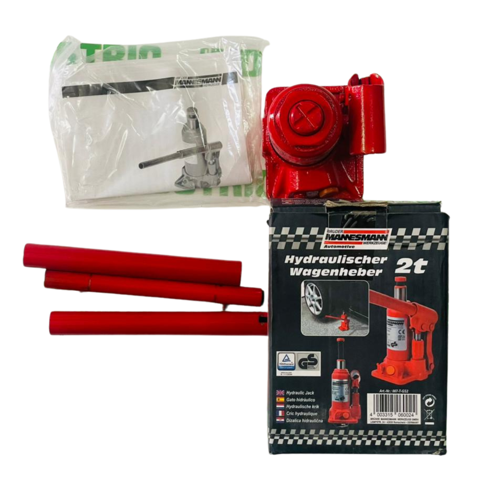 BRÜDER MANNESMANN 007-T-GS2 Hydraulic Jack 2 Ton
