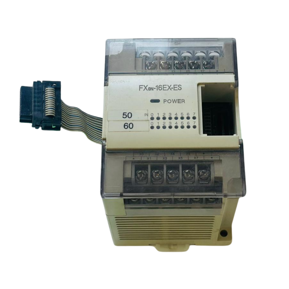 Mitsubishi FX0N-16EX-ES/UL PLC Input Extension Block 24VDC