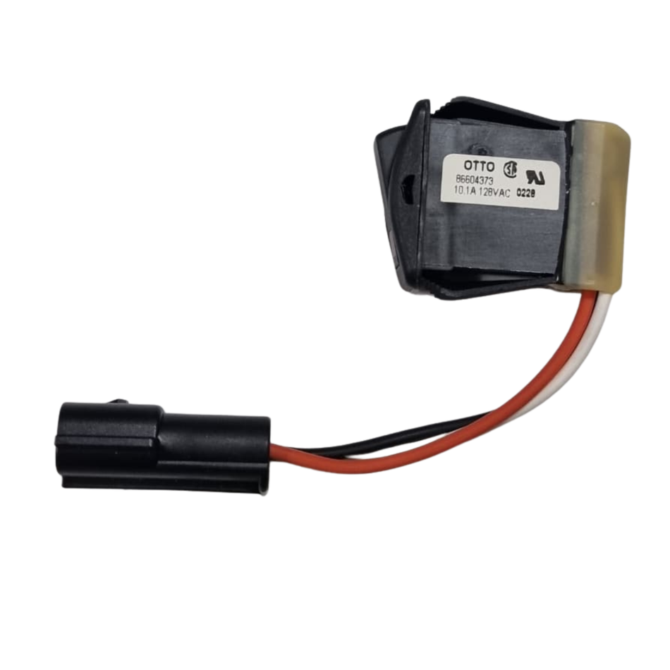 CNH 86604373 Rocker Switch Assembly 10A 28VAC