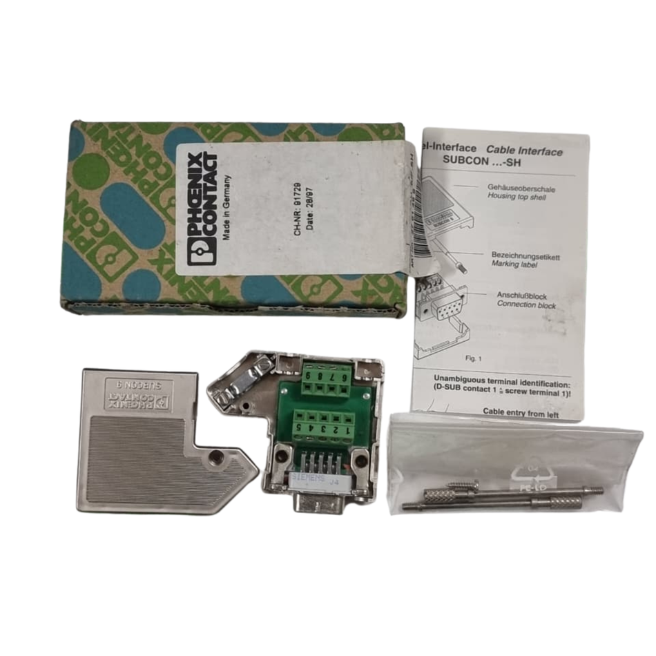 Phoenix Contact SUBCON 9/F-SH Sub Bus Connector 2761499