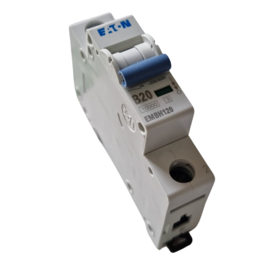 EATON EMBH120 Miniature Circuit Breaker 20A 1P (Without Box)