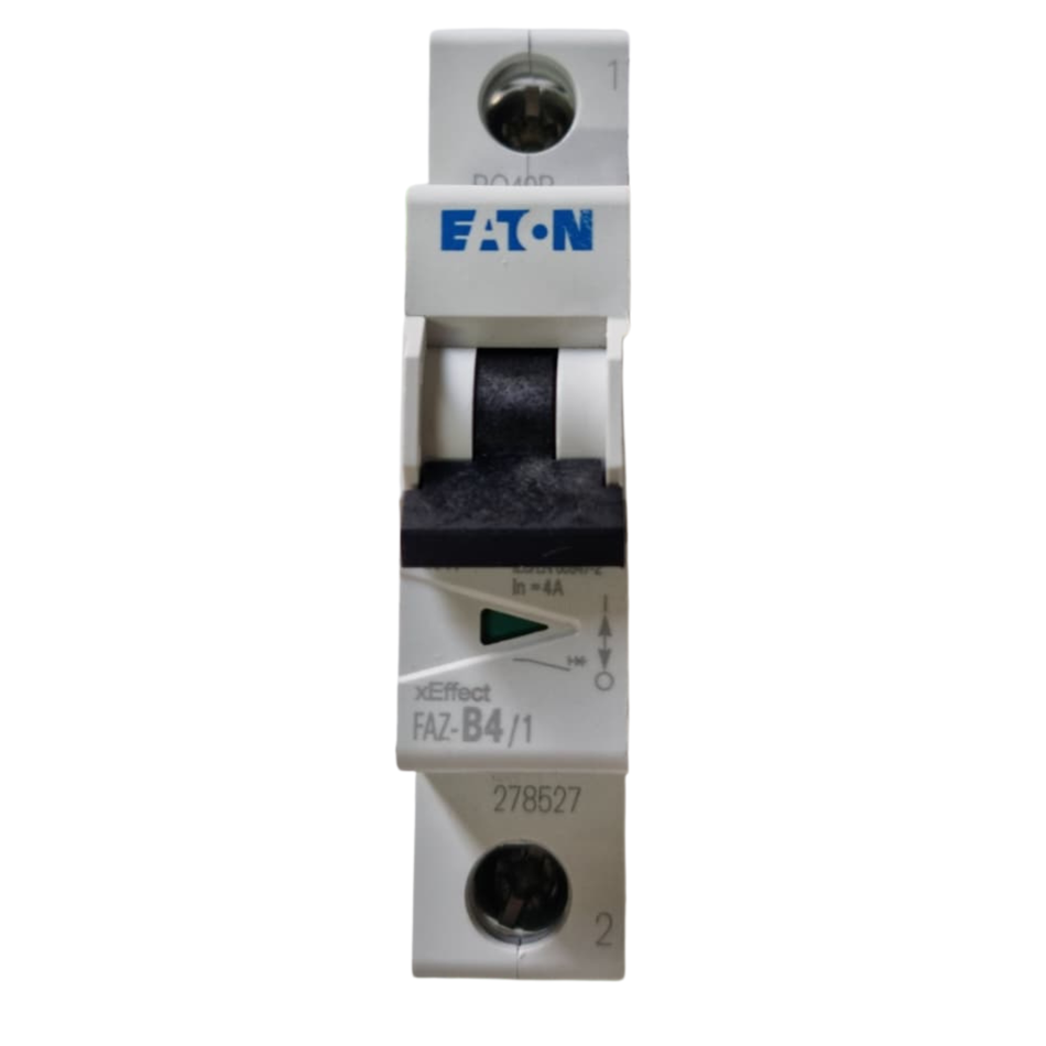 EATON FAZ-B4/1 Miniature Circuit Breaker 278527 4A 1P