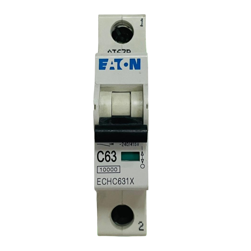 Eaton Cutler-Hammer ECHC631X Circuit Breaker 63A 240/415V 1-Pole