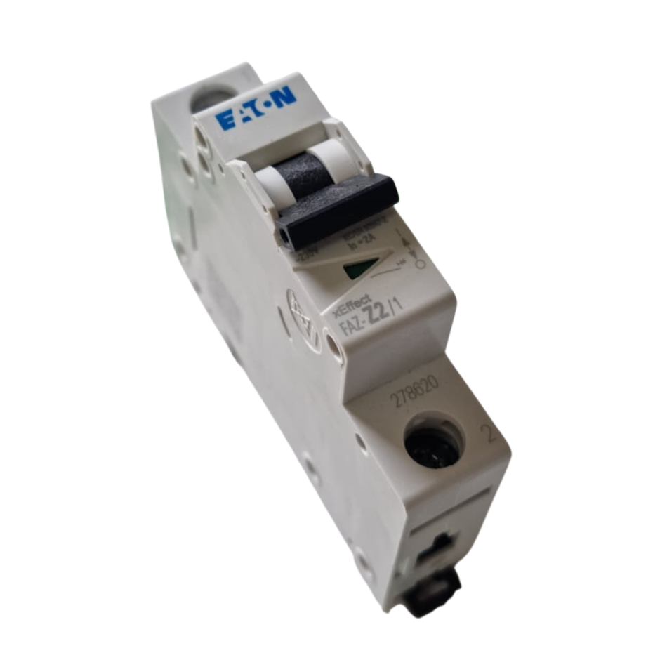 EATON FAZ-Z2/1 Miniature Circuit Breaker 278620 2A 1P