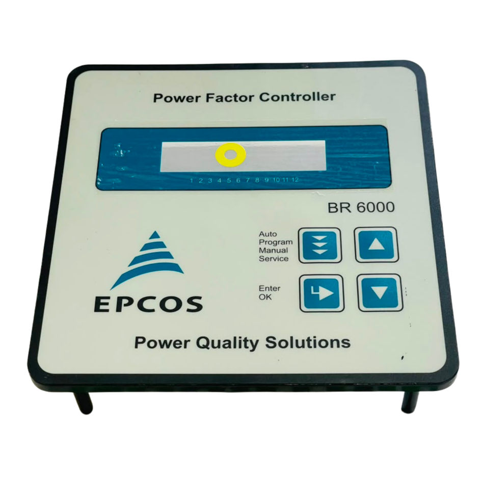 EPCOS BR 6000 Power Factor Controller Front Panel
