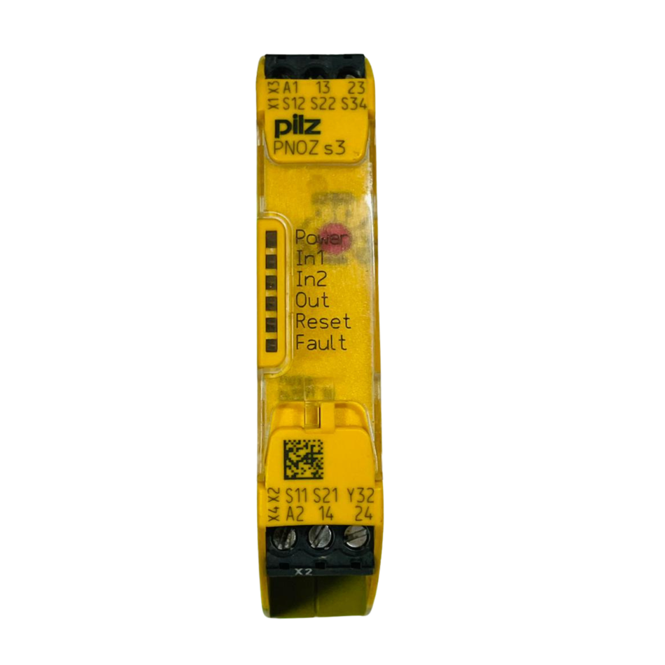 PILZ PNOZ s3 24VDC 2 N/O Safety Relay 750103