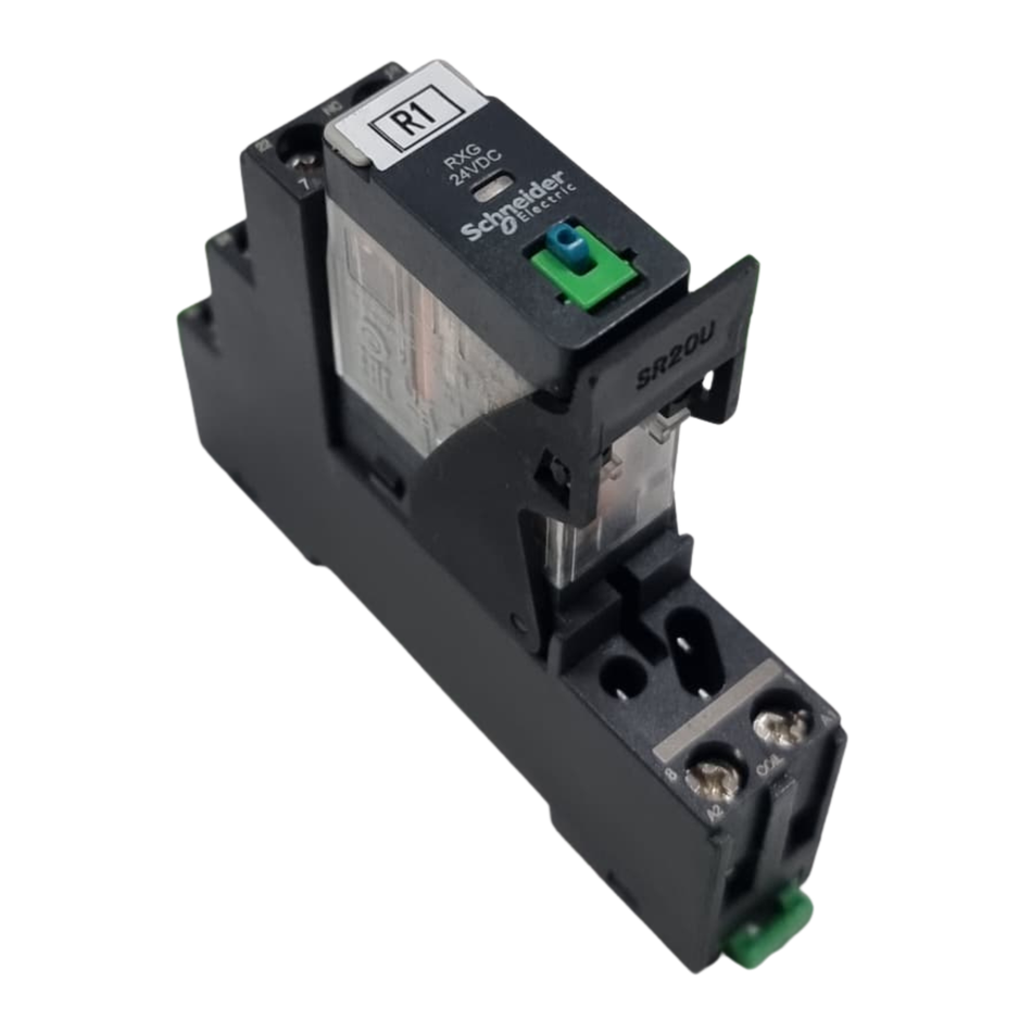 Schneider Electric RXG 24VDC Relay With Socket RGZE1S48M 5A 250V