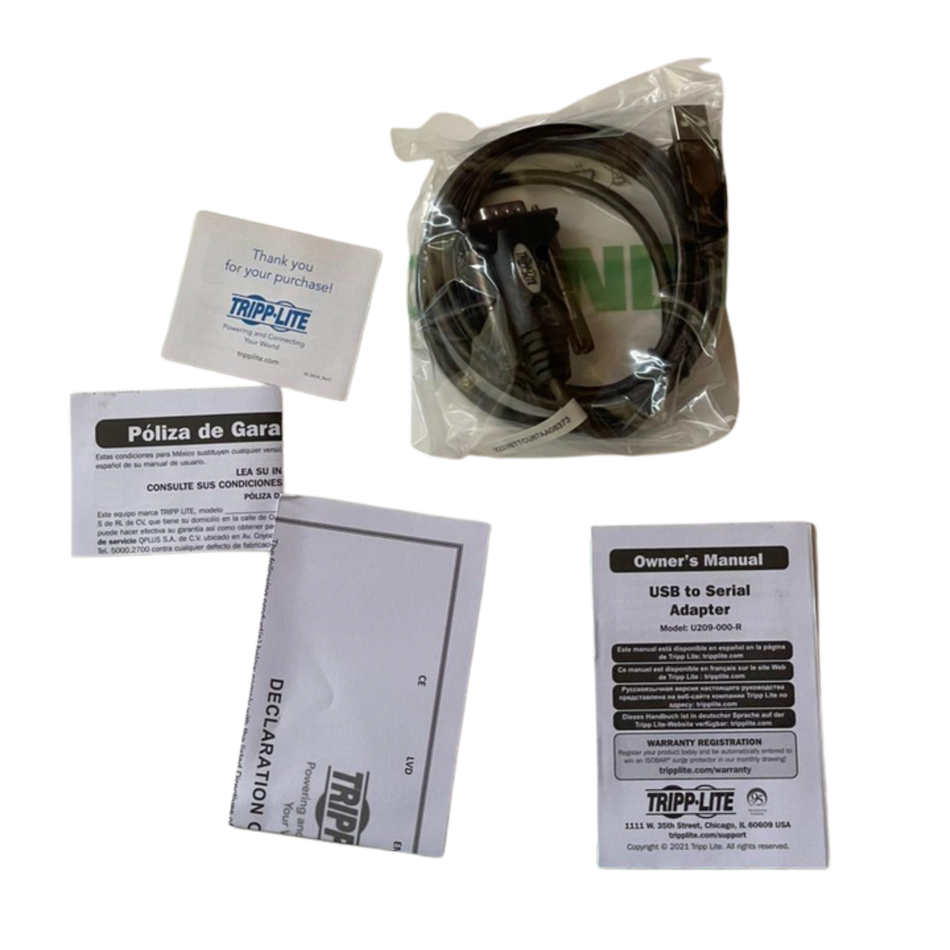 Tripp Lite U209-000-R USB to Serial Adapter