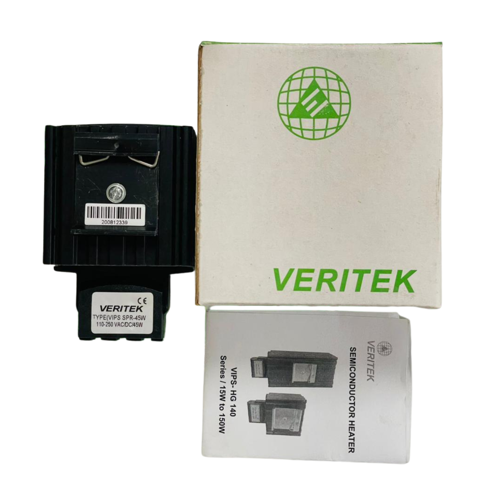 Veritek VIPS SPR-45W Panel Space Heater 110-250V AC/DC 45W