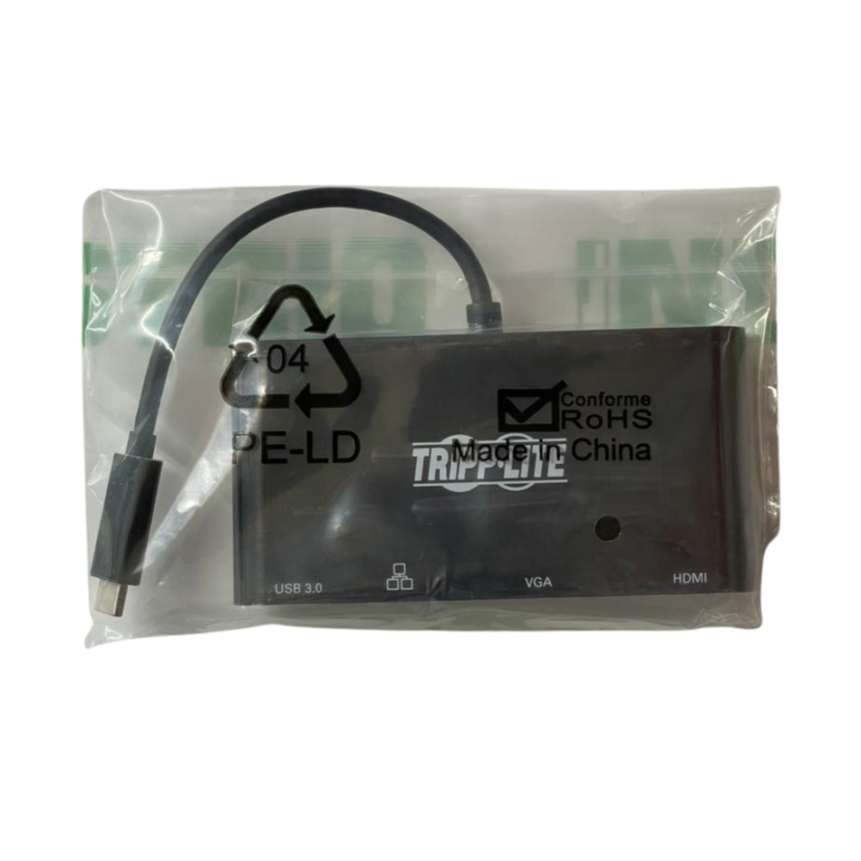 TRIPP LITE U444-06N-HV4GUB USB-C Multi-Port Video & Network Adapter